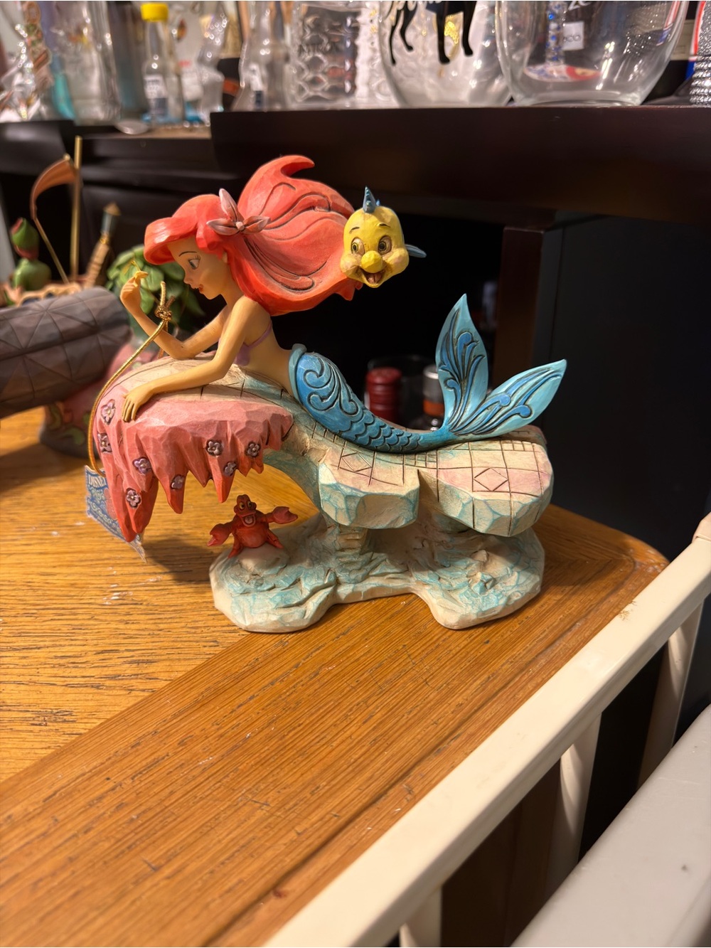 Jim shore Ariel Mermaid Figurine - Colorful Decorative Home Art